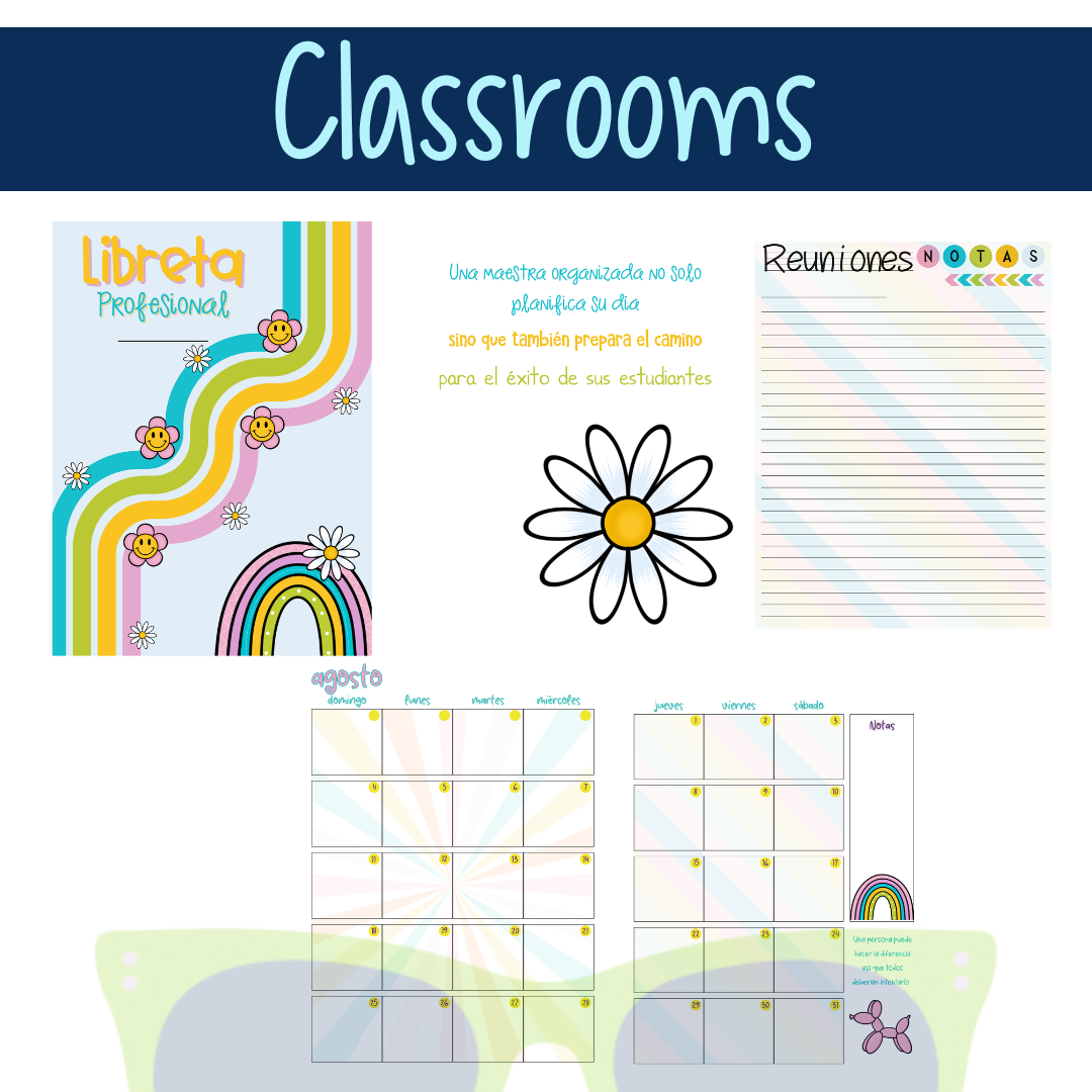 Groovy Digital Classrooms Decor