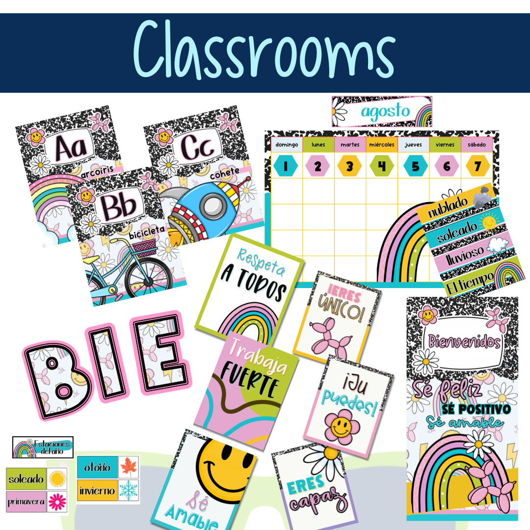 Composition Groovy Classrooms Decor