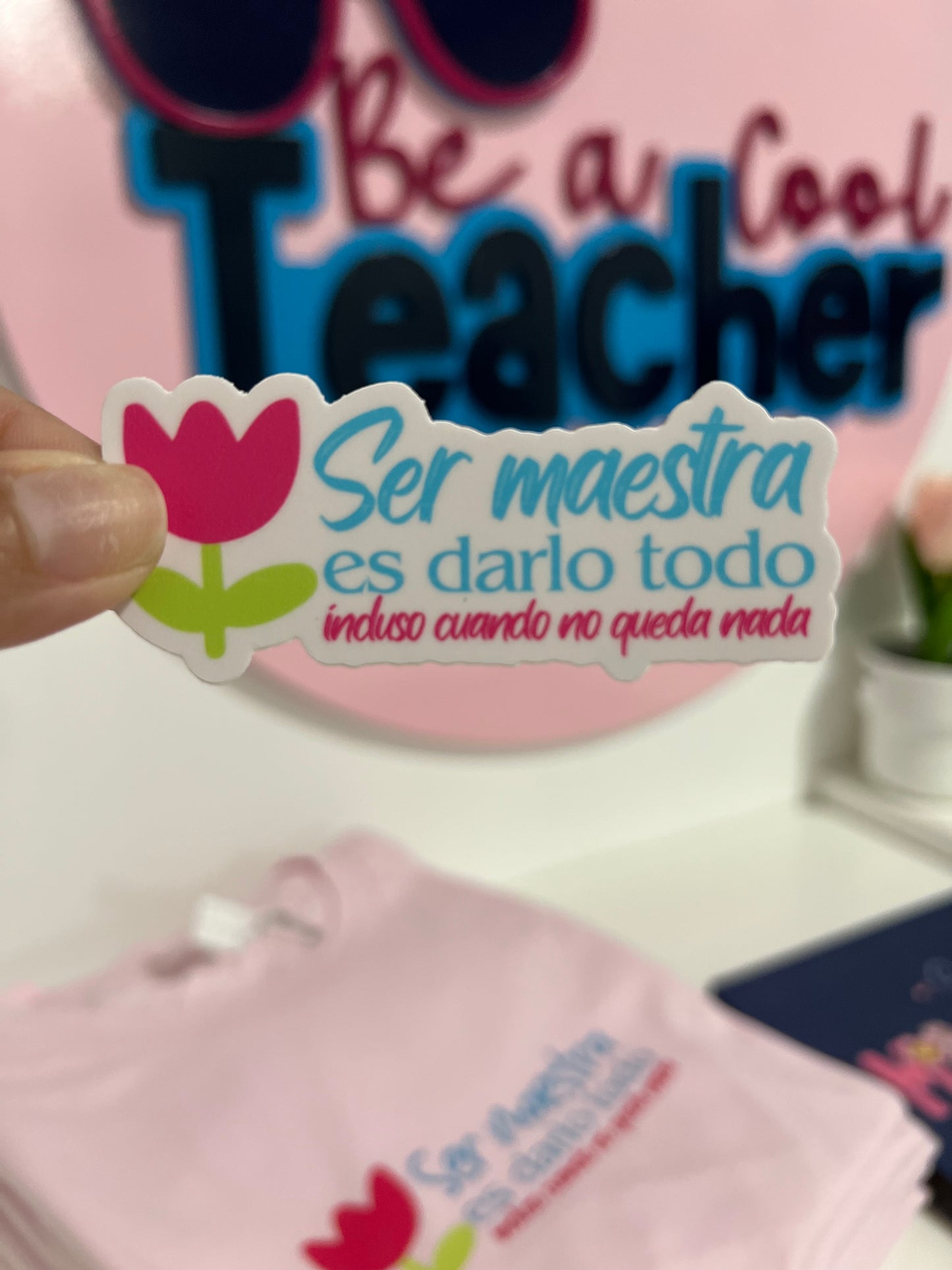 Ser maestra es darlo todo