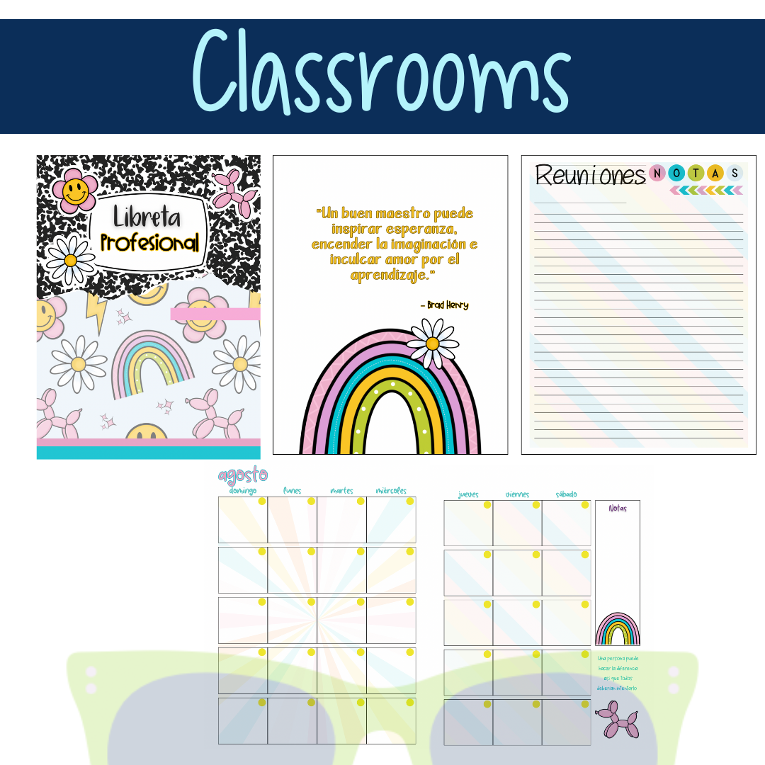 Composition Groovy Classrooms Decor