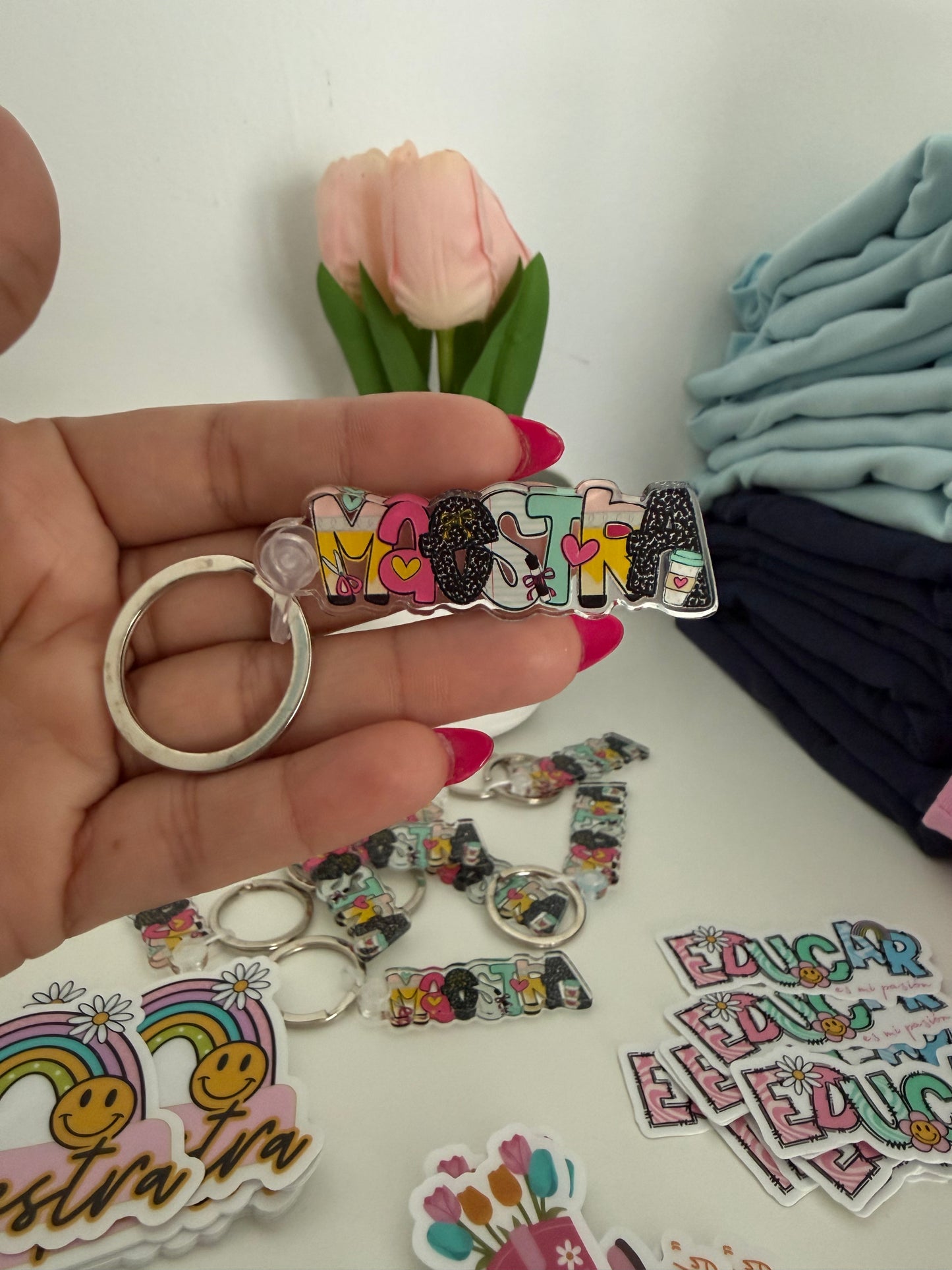 Maestra Keychain
