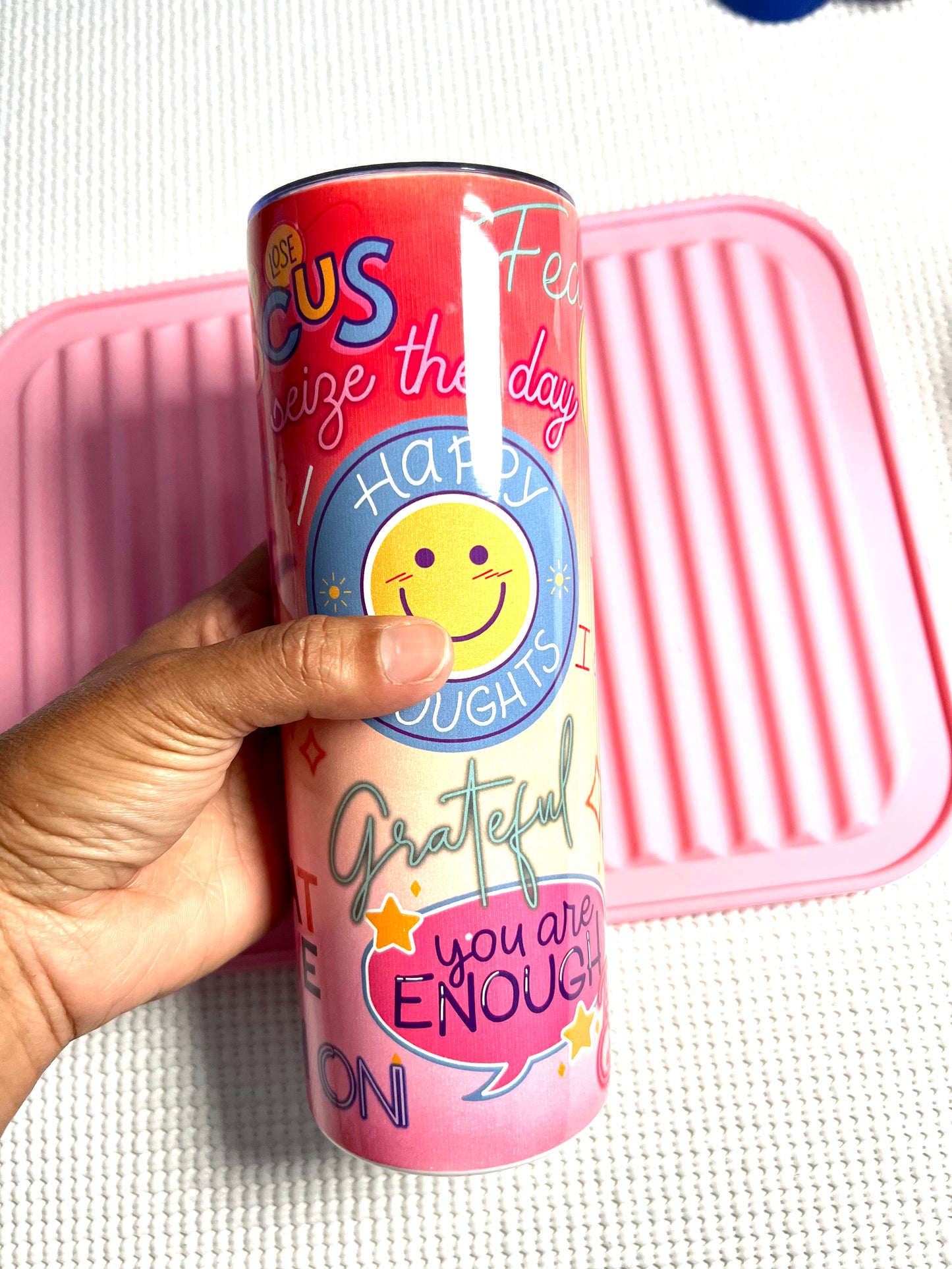 Happy Thoughts Tumbler