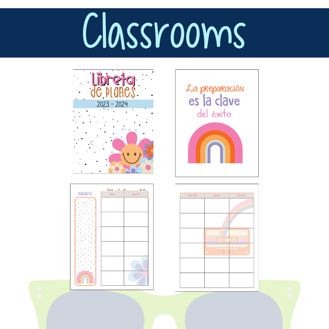 Groovy Digital Classrooms Decor