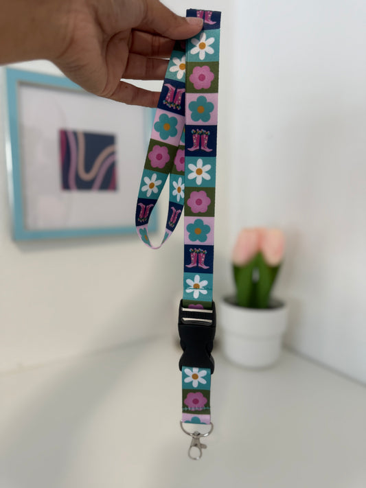 Cowgirl Lanyard