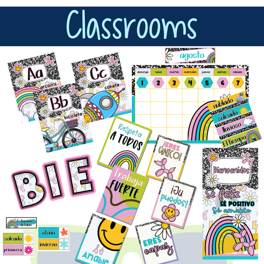 Composition Groovy Classrooms Decor