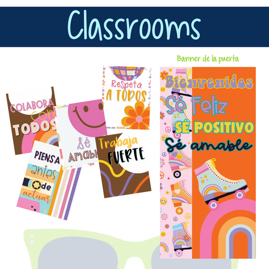 Groovy Digital Classrooms Decor