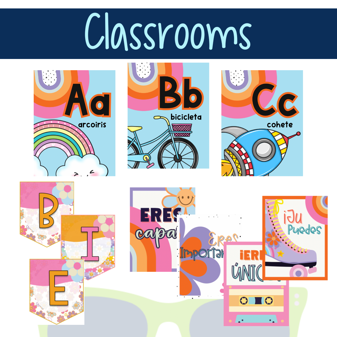 Groovy Digital Classrooms Decor