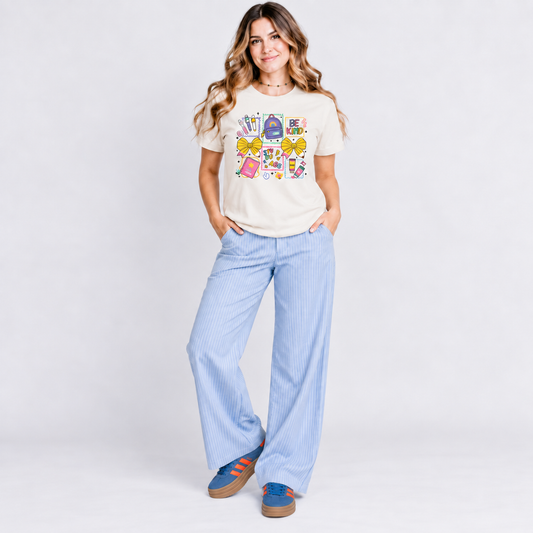 Teacher Life Kit con pantalón y tenis, foto de conjunto